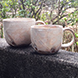 粉引 飲むスープカップ